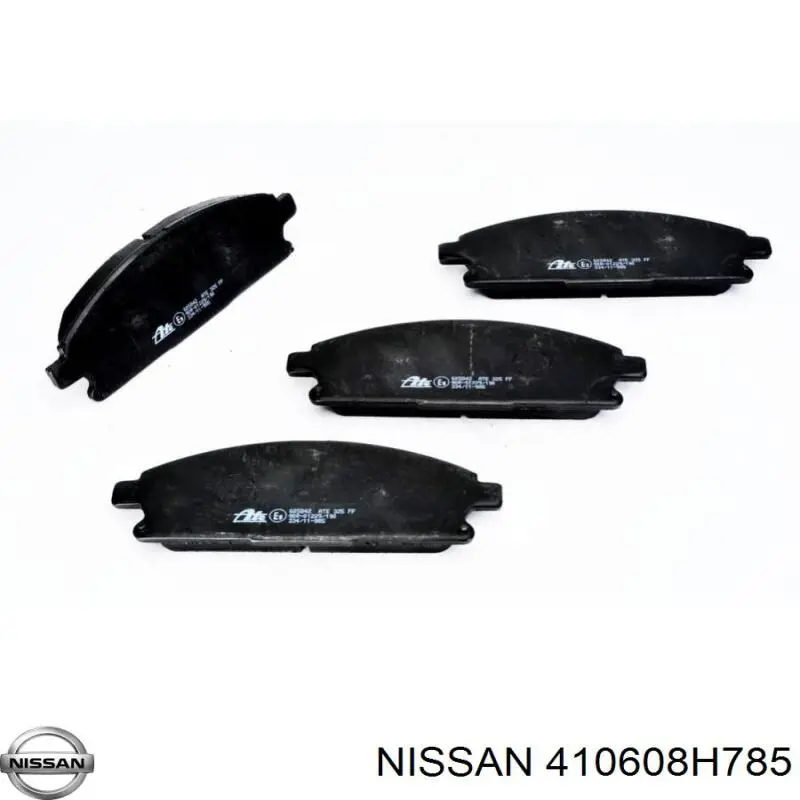Купить 410608H785 Nissan/Infiniti Колодки тормозные