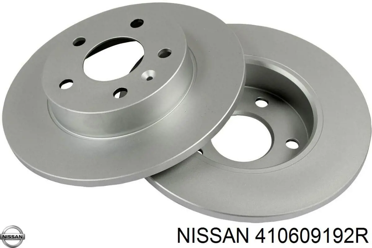 410609192R Nissan колодки тормозные передние дисковые