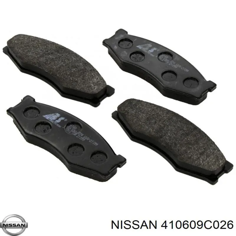 410609C026 Nissan/Infiniti Колодки передние