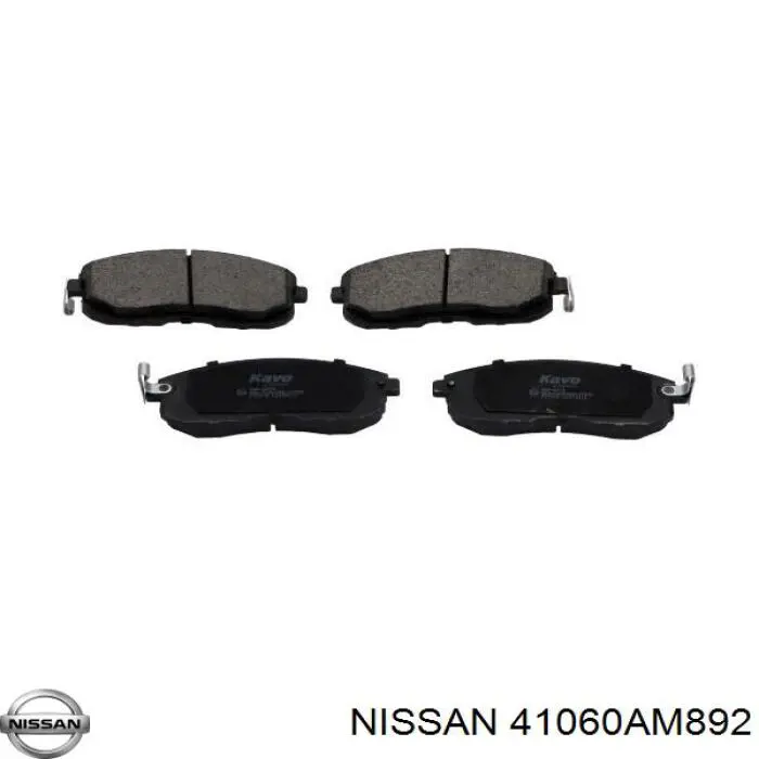 41060AM892 Nissan передние тормозные колодки