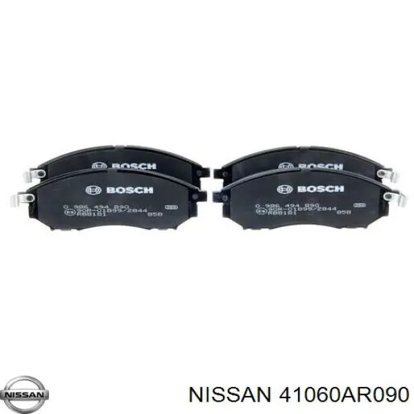 Передние тормозные колодки 41060AR090 Nissan/Infiniti