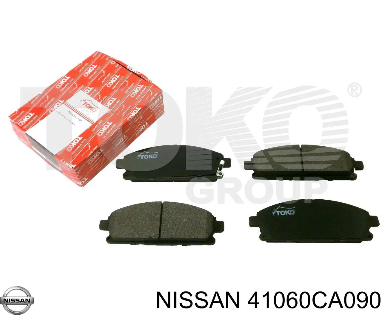 Колодки Nissan/Infiniti 41060CA090 цена, от 23.16 USD