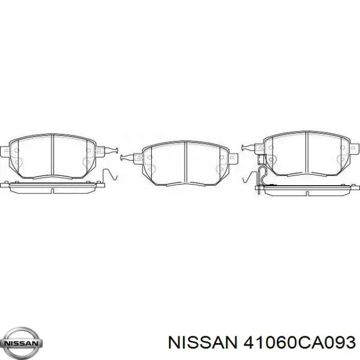 Колодки Nissan/Infiniti 41060CA093 цена, от 37.11 USD