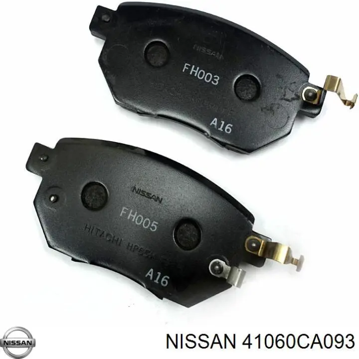 Передние тормозные колодки 41060CA093 Nissan/Infiniti