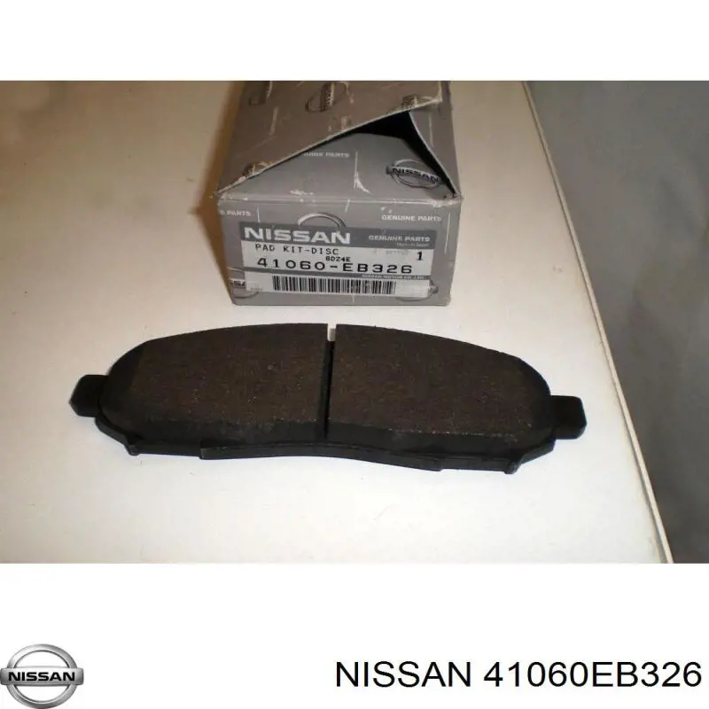 41060EB326 Nissan колодки тормозные передние дисковые