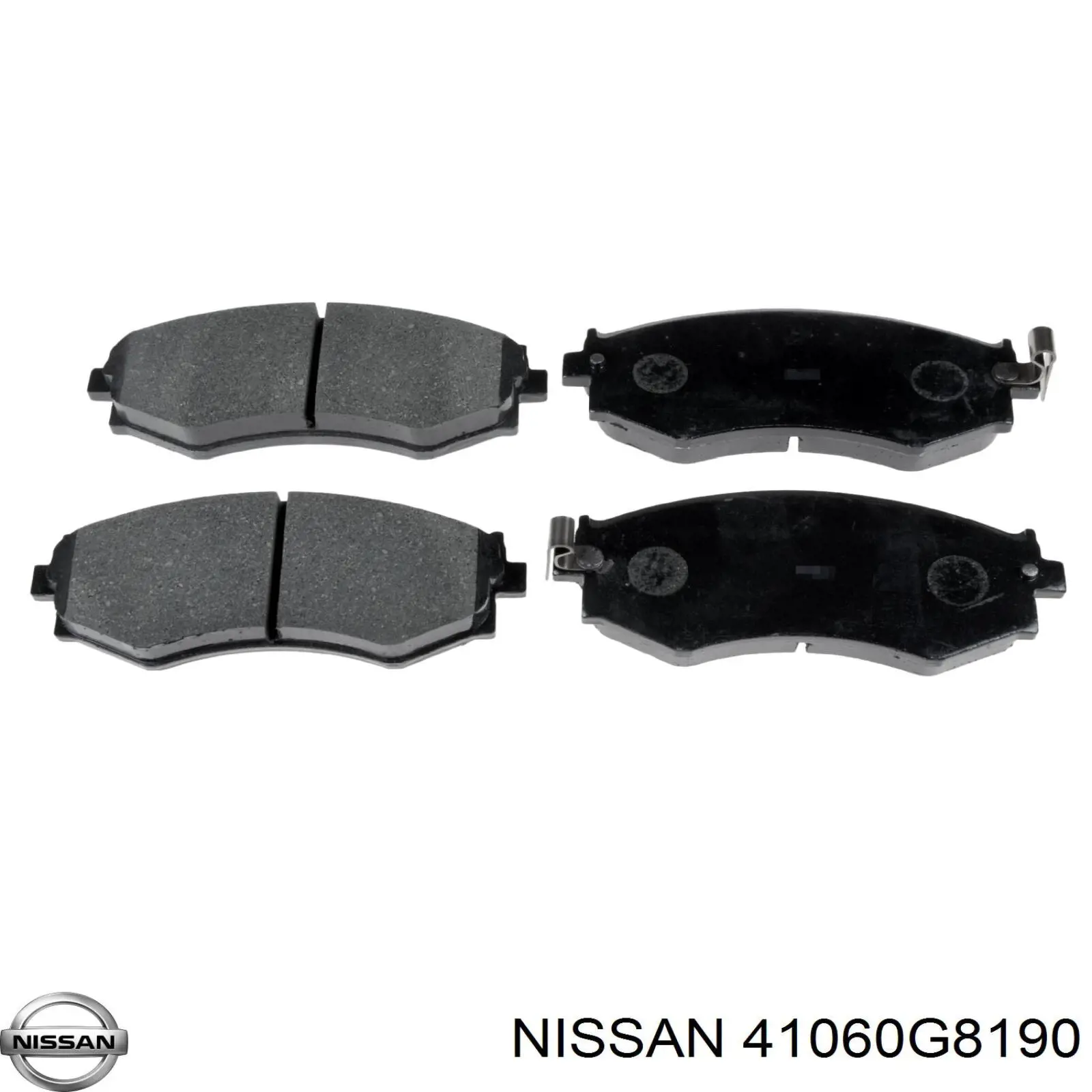 41060G8190 Nissan колодки тормозные передние дисковые