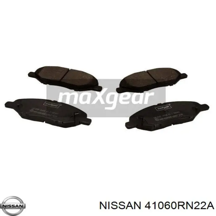 41060RN22A Nissan/Infiniti Колодки передние