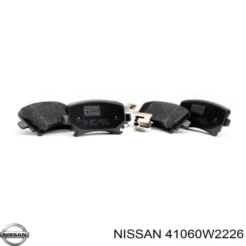 Передние тормозные колодки 41060D1426 Nissan/Infiniti