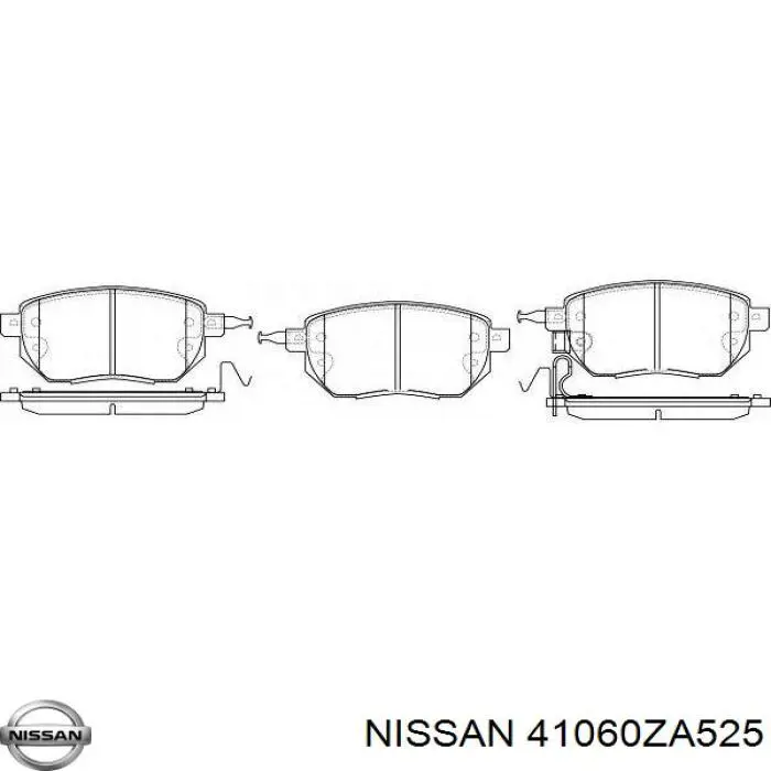 Колодки Nissan/Infiniti 41060ZA525 цена, от 38.49 USD