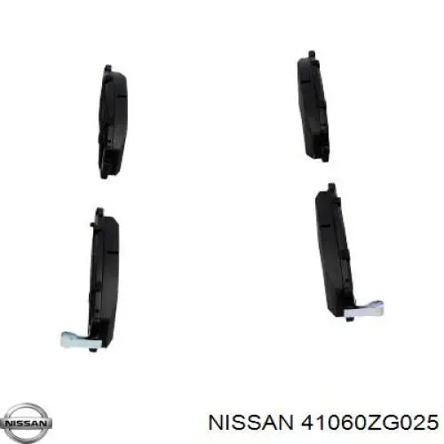 Передние тормозные колодки 41060ZG025 Nissan/Infiniti