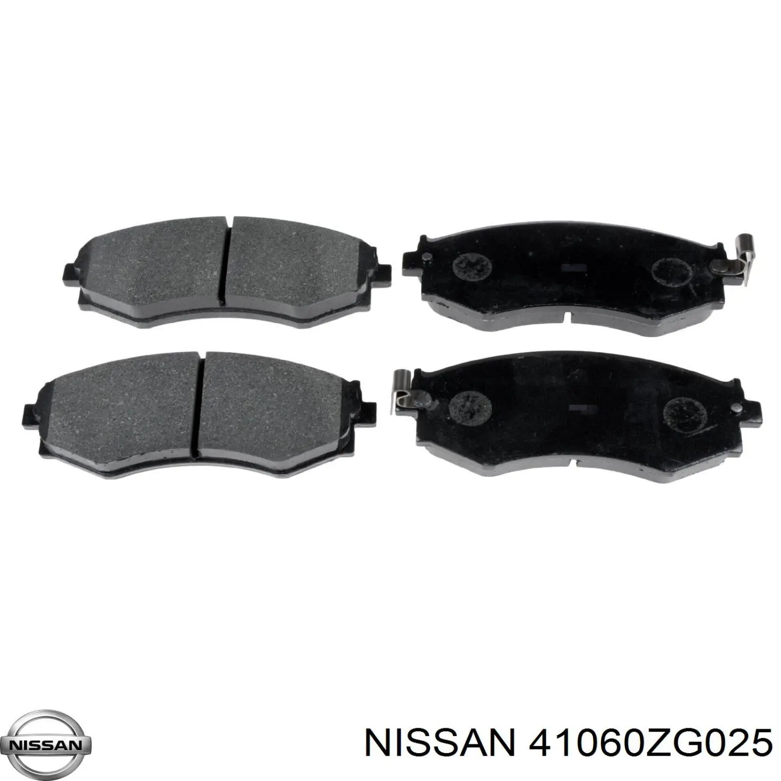 Передние тормозные колодки 41060ZG025 Nissan