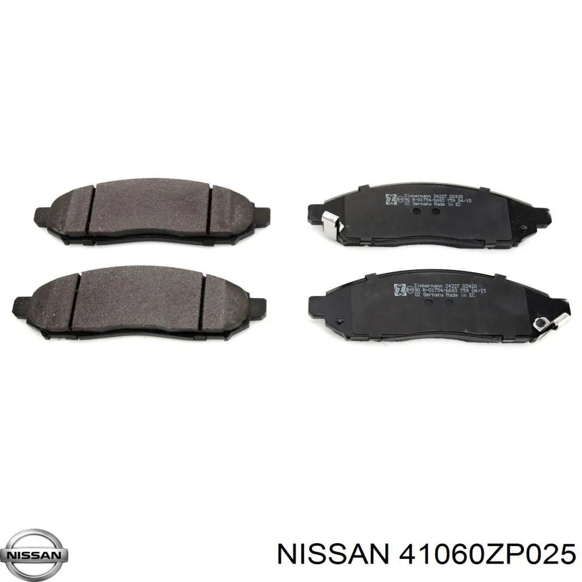 Колодки Nissan/Infiniti 41060ZP025 цена, от 27.93 USD