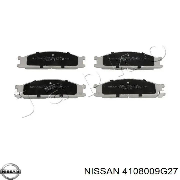 Передние тормозные колодки 4108009G27 Nissan