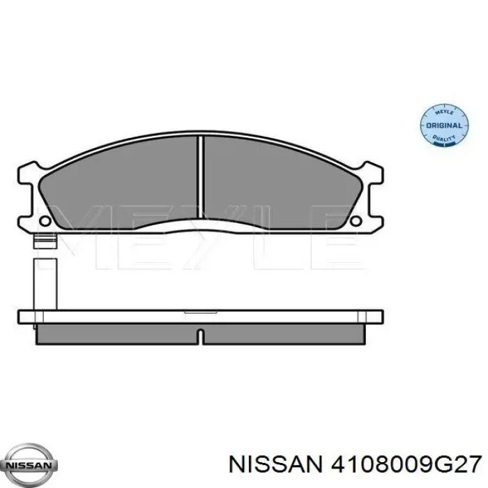 Колодки Nissan/Infiniti 4108009G27 цена, от 22.90 USD