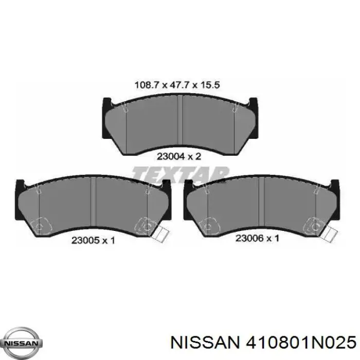  Nissan/Infiniti 410801N025 цена, от 57.80 USD