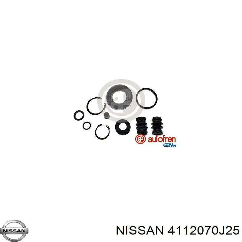Ремкомплект тормозной системы Nissan/Infiniti 4112070J25 цена, от 7.41 USD