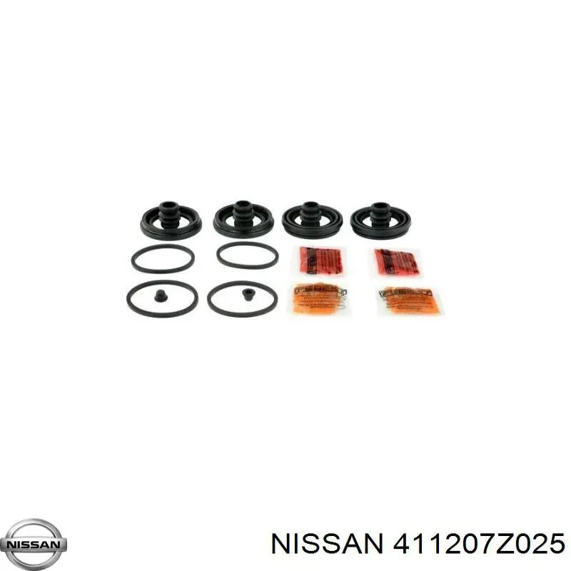 Ремкомплект переднего суппорта 411207Z025 Nissan