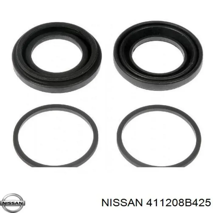 Ремкомплект переднего суппорта 411208B425 Nissan