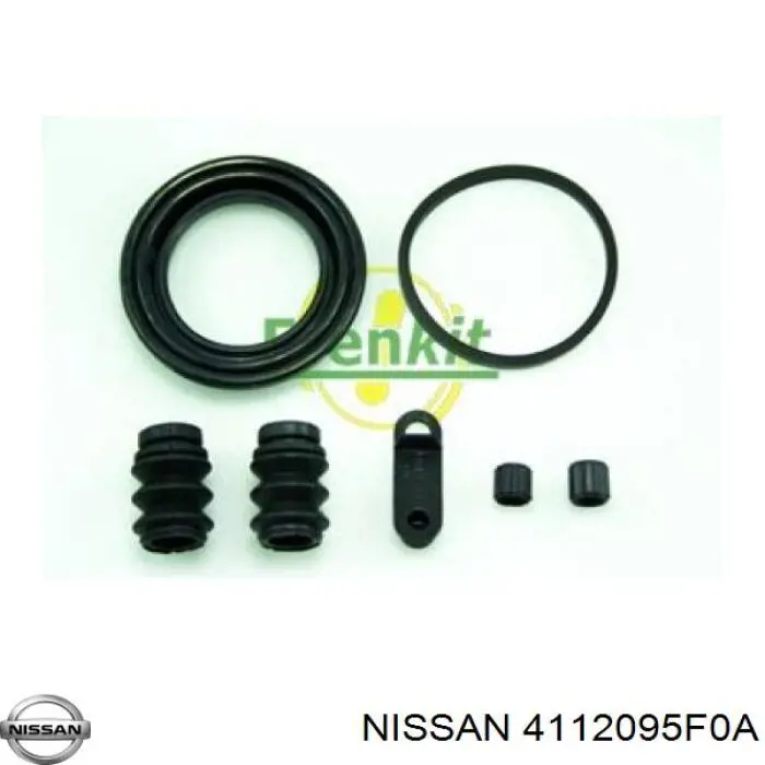 4112095F0A Nissan kit de reparação de suporte do freio dianteiro