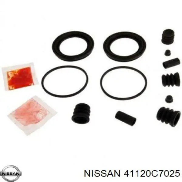41120C7025 Nissan ремкомплект суппорта тормозного переднего