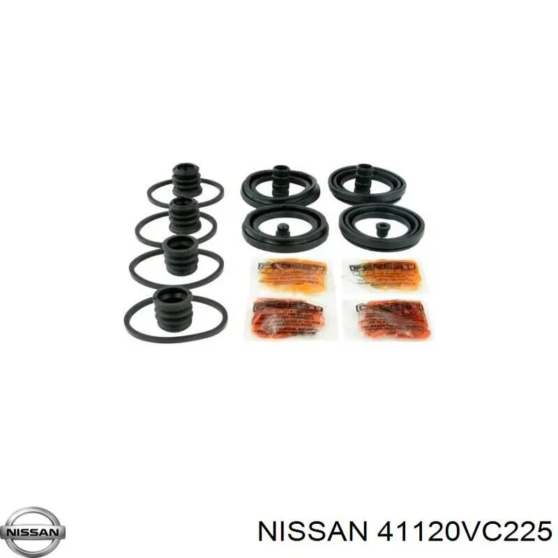 41120VC225 Nissan kit de reparação de suporte do freio dianteiro