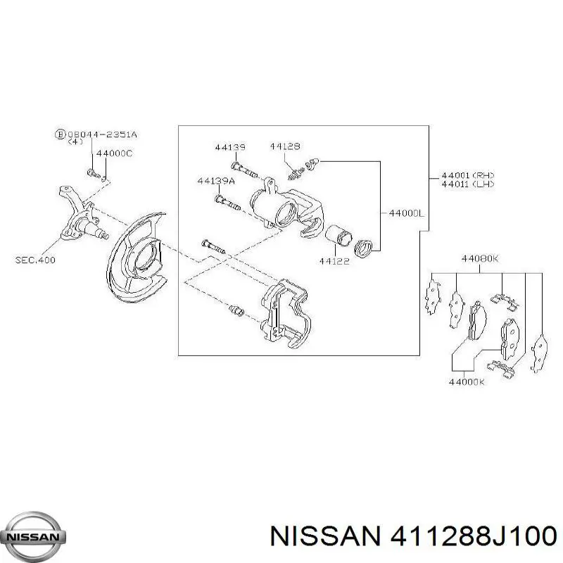  411288J100 Nissan