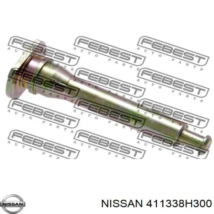 Направляющая суппорта переднего нижняя NISSAN 411338H300