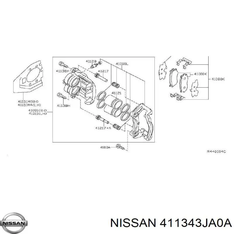 411343JA0A Nissan 