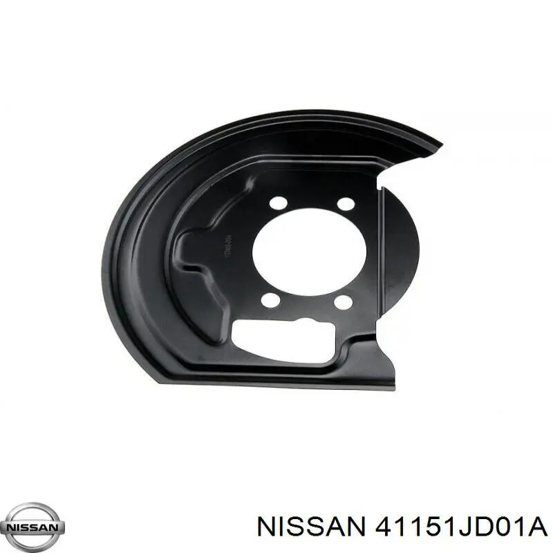 Защита тормозного диска переднего правого на Nissan X-Trail T31