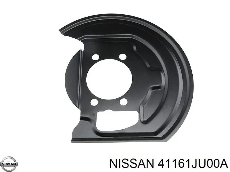 41161JU00A Nissan защита тормозного диска переднего левого