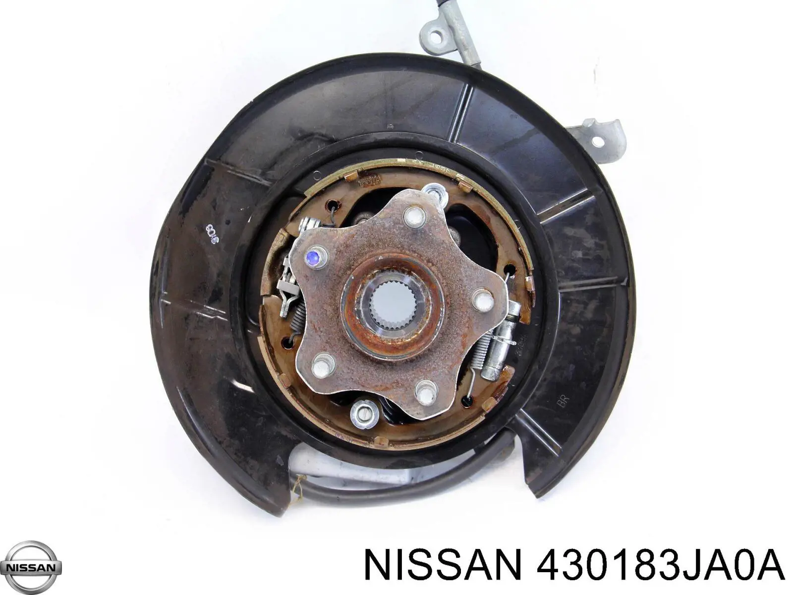 Купить 430183JA0B Nissan/Infiniti Цапфа - поворотный кулак задний, правый
