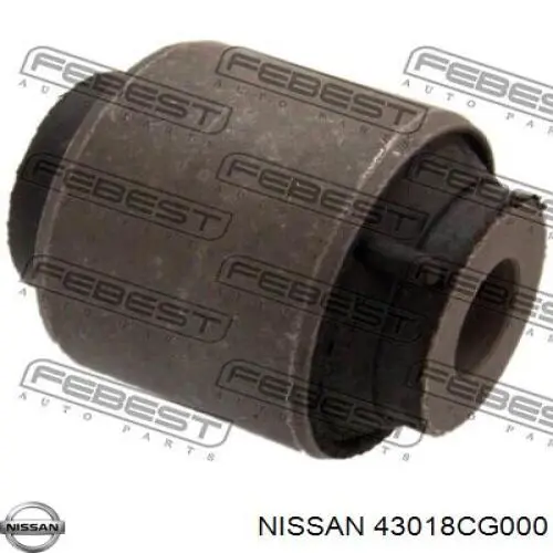 43018CG000 Nissan цапфа (поворотный кулак задний правый)