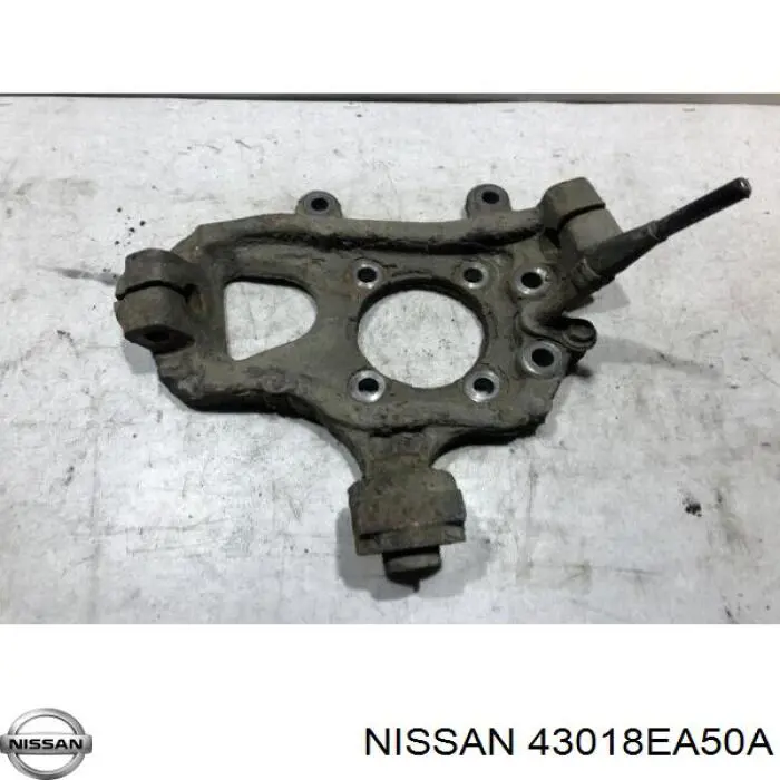 Pino moente (extremidade do eixo) traseiro direito para Nissan Pathfinder (R51)