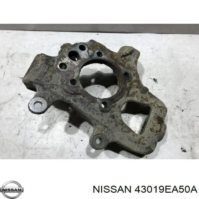 Pino moente (extremidade do eixo) traseiro esquerdo para Nissan Pathfinder (R51)