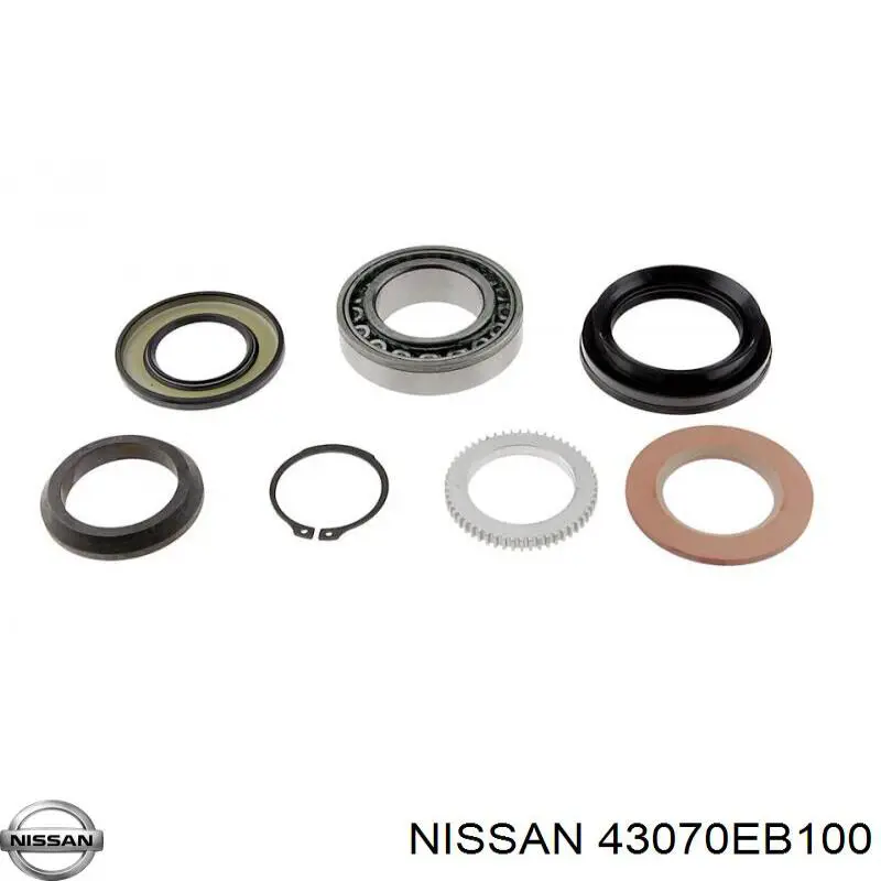 43070EB100 Nissan/Infiniti Подшипник полуоси заднего моста