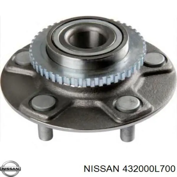 Ступицы задних колес Nissan/Infiniti 432000L700 цена, от 50.85 USD