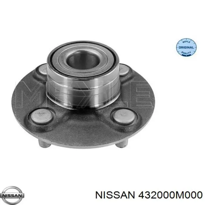 Задняя ступица 432000M000 Nissan/Infiniti