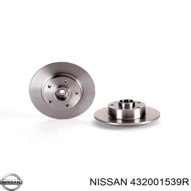 432001539R Nissan/Infiniti Дисковый тормоз