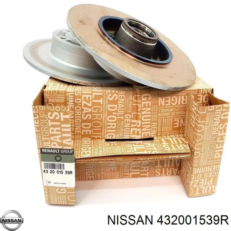 Задний тормозной диск Nissan/Infiniti 432001539R цена, от 79.91 USD