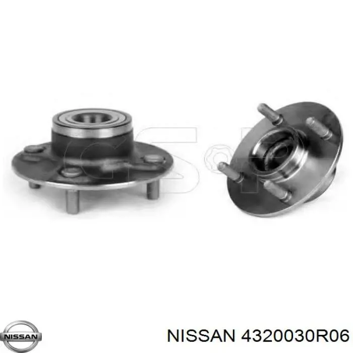 Купить 4320030R06 Nissan/Infiniti Задняя шпиндель