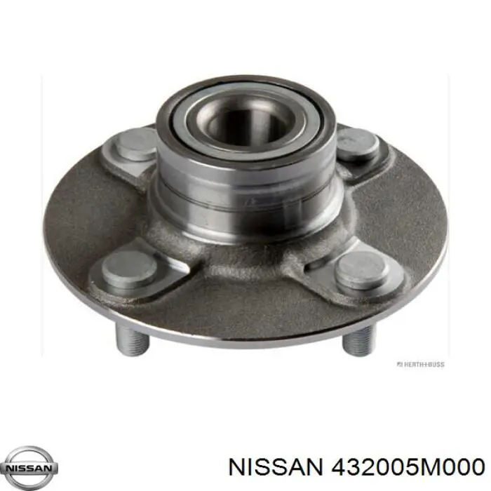 432005M000 Nissan cubo traseiro