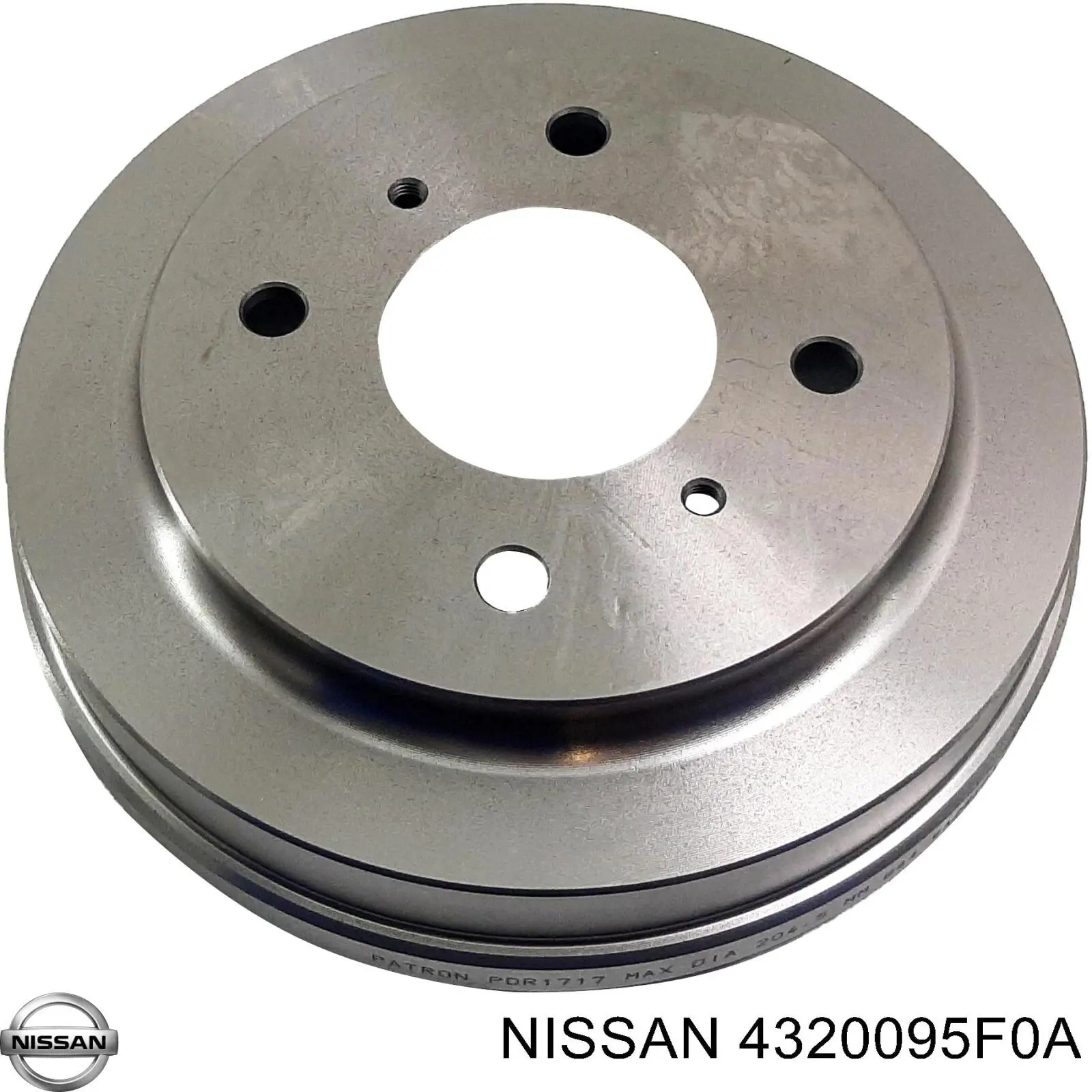 4320095F0A Nissan tambor do freio traseiro