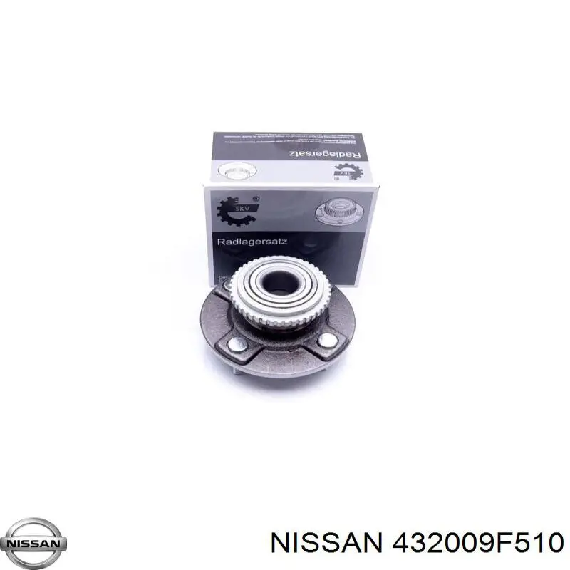 432009F510 Nissan ступица задняя