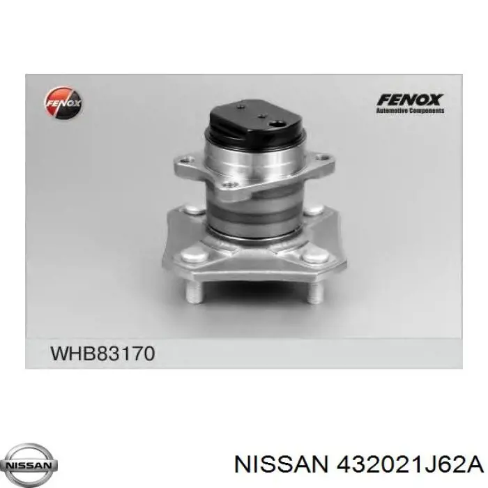 Купить 432021J62A Nissan/Infiniti Задняя шпиндель