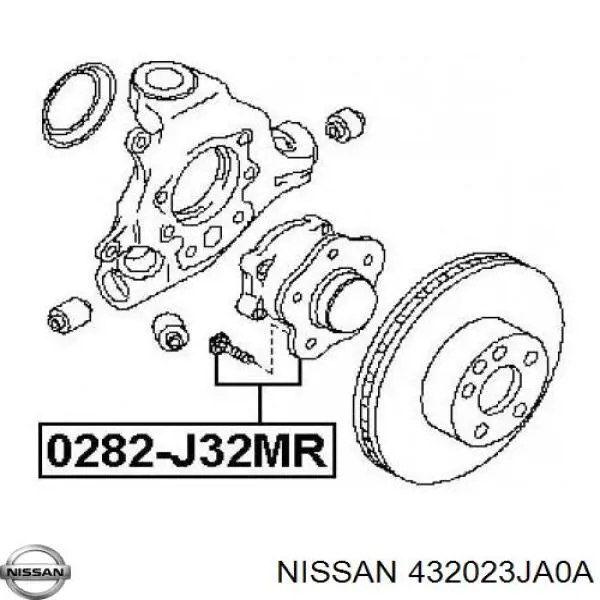Купить 432023JA0A Nissan/Infiniti Задняя шпиндель
