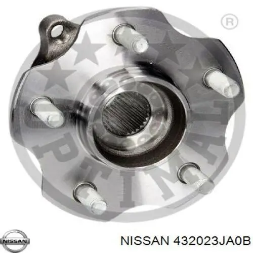 Ступица задняя 432023JA0B Nissan