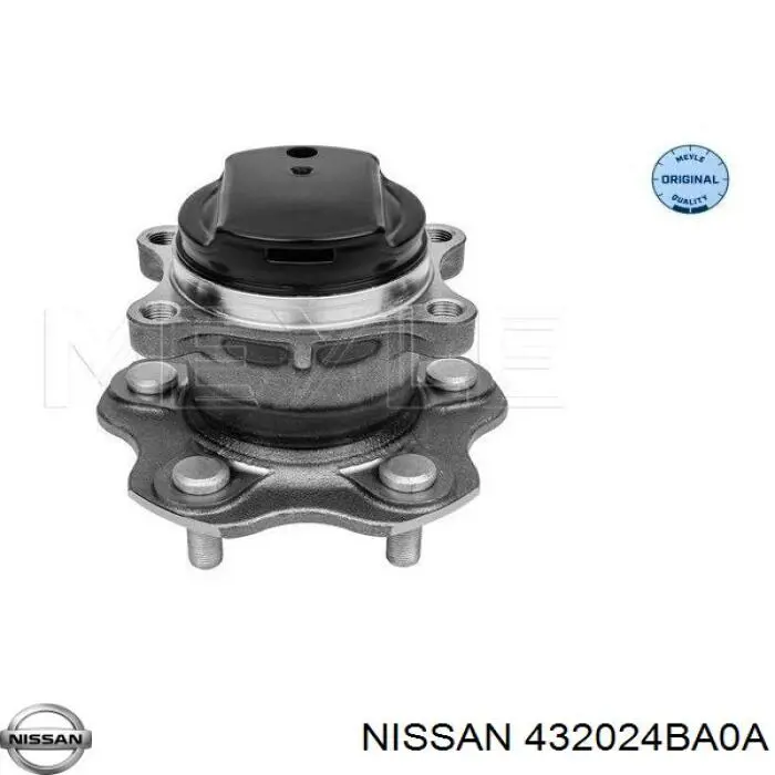 Купить 432024BA0A Nissan/Infiniti Задняя шпиндель