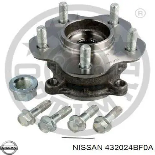 Купить 432024BF0A Nissan/Infiniti Задняя шпиндель