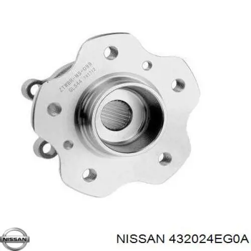 432024EG0A Nissan cubo traseiro