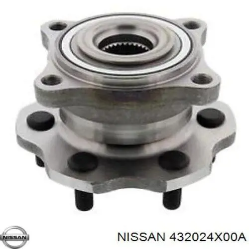 Задняя ступица 432024X00A Nissan/Infiniti